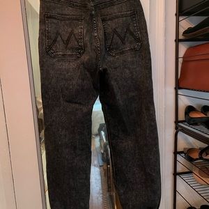 MOTHER Wrapper Patch Springy Pocket Ankle Jeans